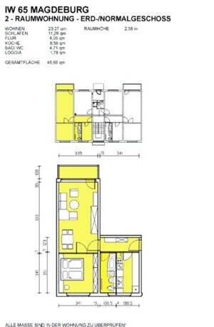 Das Glück hat ein Zuhause: günstige 2-Zimmer-Wohnung – 1257 Dresden – Vorschaubild 2