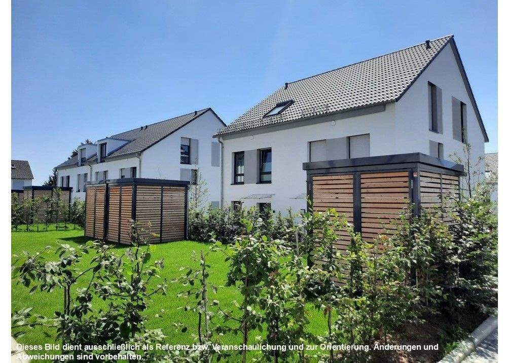 Neubau-Doppelhaushälfte mit Satteldach nach EH 40 Effizienzstandard! – Hahnheim – Vorschaubild 2