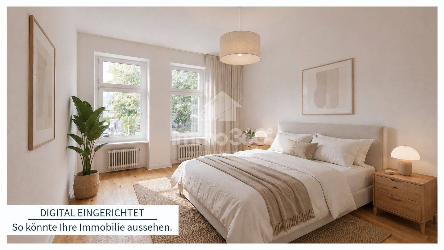 3-Zimmer-Altbauwohnung mit Eichenparkettboden – Berlin – Vorschaubild 5
