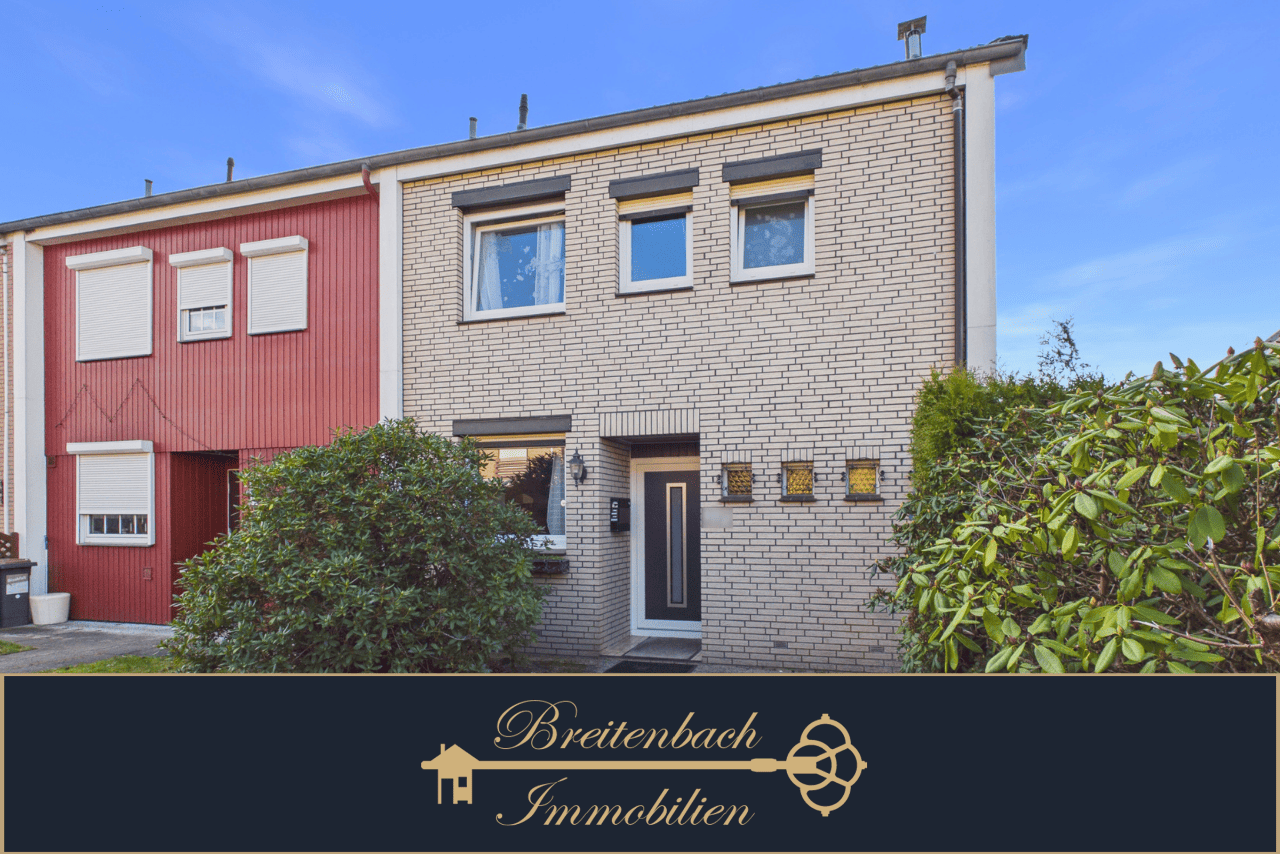 Bremen - Huchting . Reihenendhaus mit 5 Zimmern, großem Garten, Garage & zusätzlichem Baugrundstück – Bremen – Bild 1 von 9