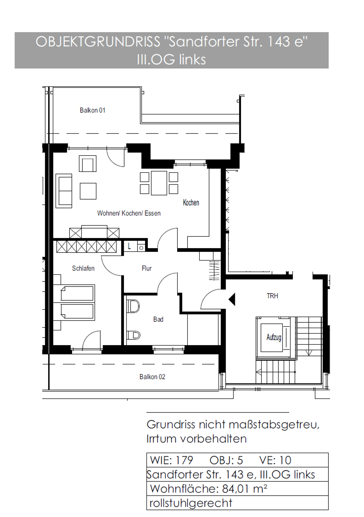 Gemütliche 2-Zimmer Neubauwohnung in Lüstringen – 49086 Osnabrück – Bild 1 von 1