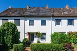 PURNHAGEN-IMMOBILIEN - Reihenmittelhaus mit kleinem Grundstück in ruhiger Lage von Lesum!