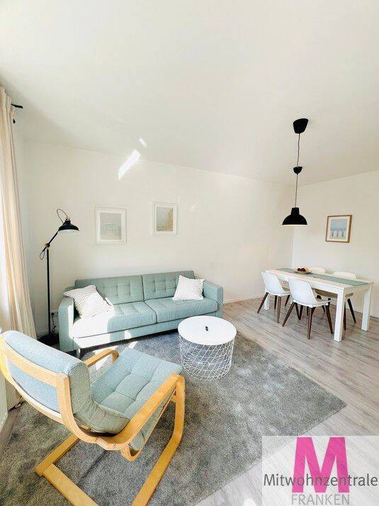 Voll möblierte, modern eingerichtete 3-Zimmer-Wohnung mit Balkon in Schoppershof – Nürnberg – Vorschaubild 8