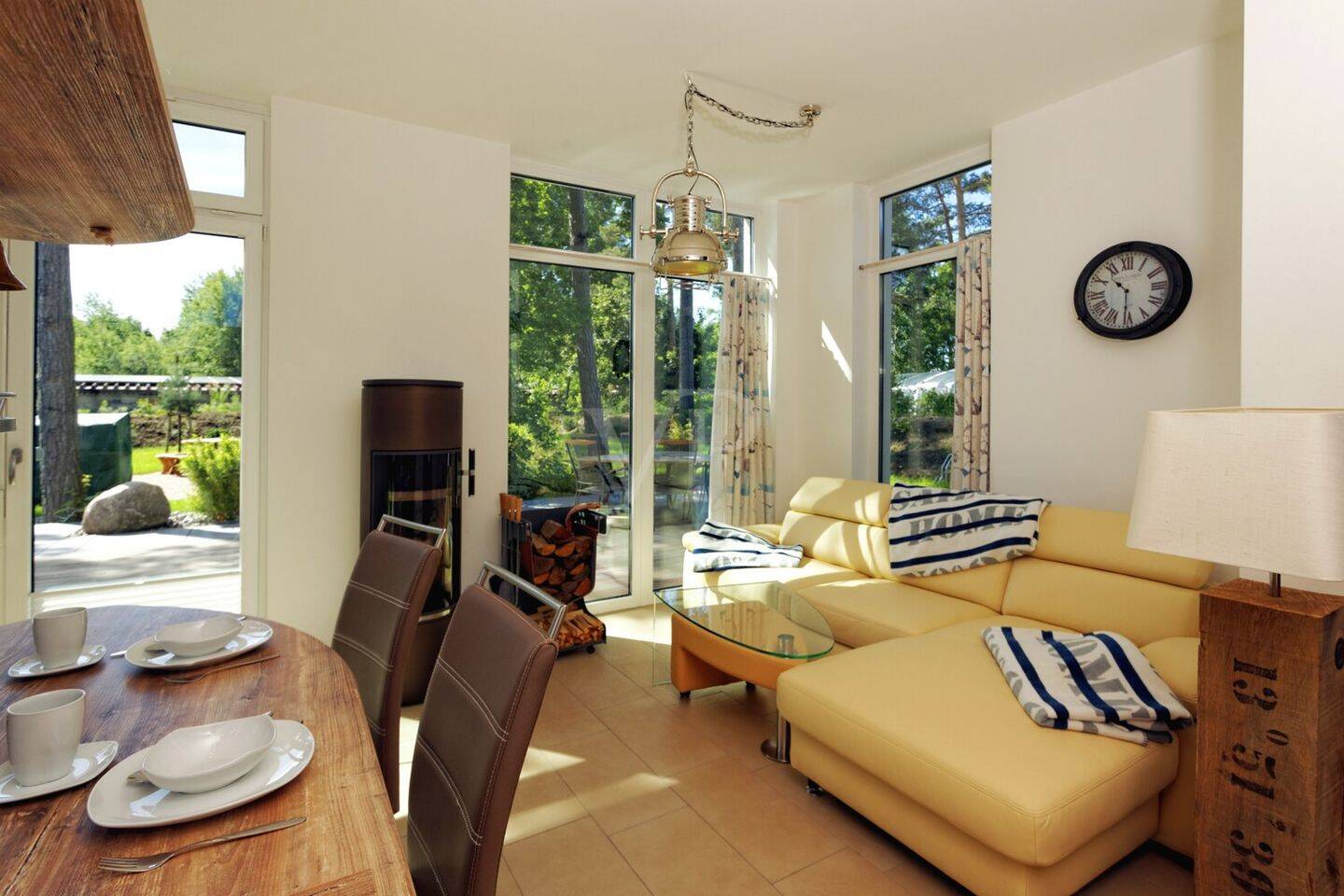 Reetgedecktes Ferienhaus mit Kiefernschatten und Ostseeluft – Karlshagen – Vorschaubild 7