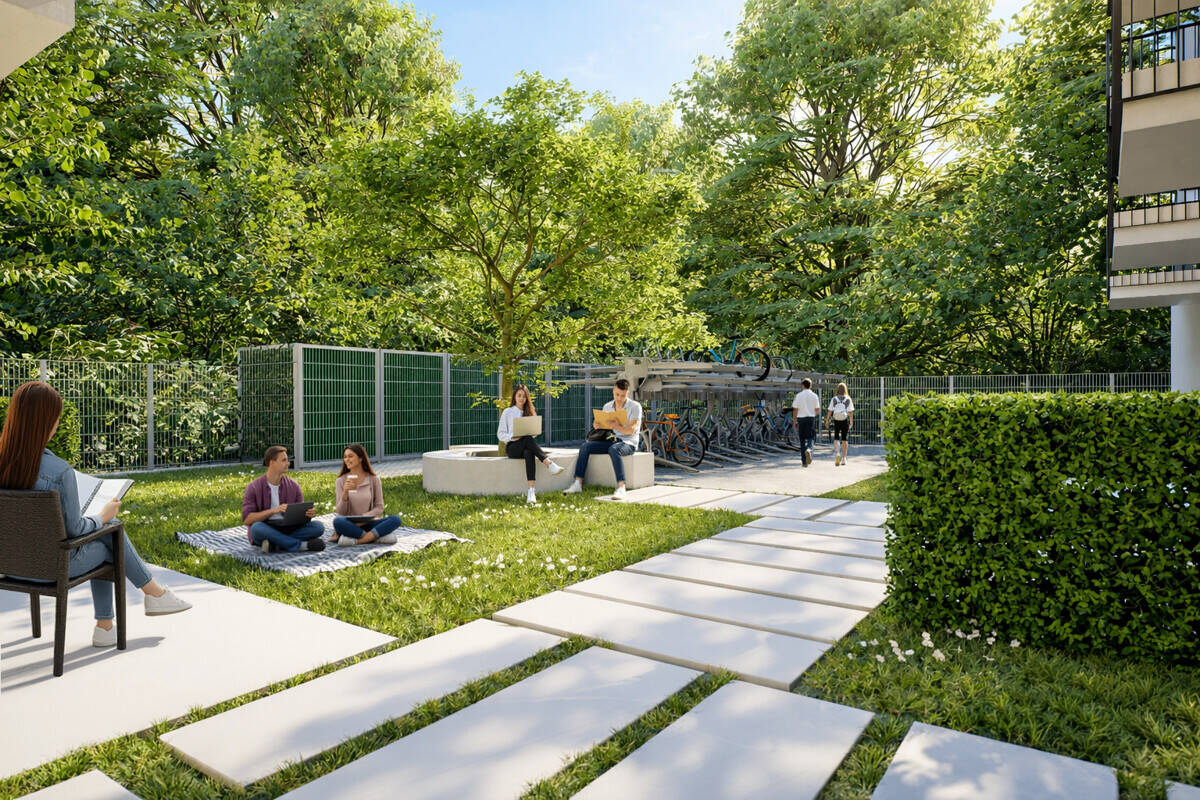 WE 2: Eberswalde: ERSTBEZUG im LUXUS Neubau: 1-Zi mit 19m² ab 2027 BEZUGSBEREIT – Berlin – Vorschaubild 7
