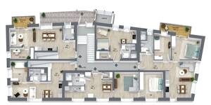 NEUBAU - Wohnung 2 - 4 Zimmer auf zwei Ebenen inkl. Terrasse. – 21077 Hamburg – Vorschaubild 6