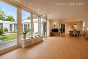 Sonniger Atrium-Bungalow mit Zimmerpotenzial, Teilkeller + Garage, Nähe International School! – 22609 Hamburg – Vorschaubild 9