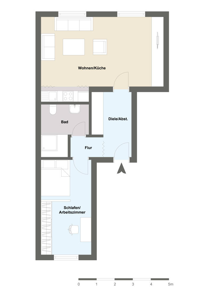 **Einziehen & wohlfühlen - Ihre neue 2-Zimmer-Wohnung in Opladen** – Leverkusen – Vorschaubild 8