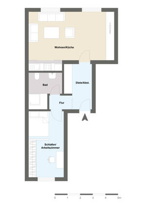 **Einziehen & wohlfühlen - Ihre neue 2-Zimmer-Wohnung in Opladen** – 51379 Leverkusen – Vorschaubild 8