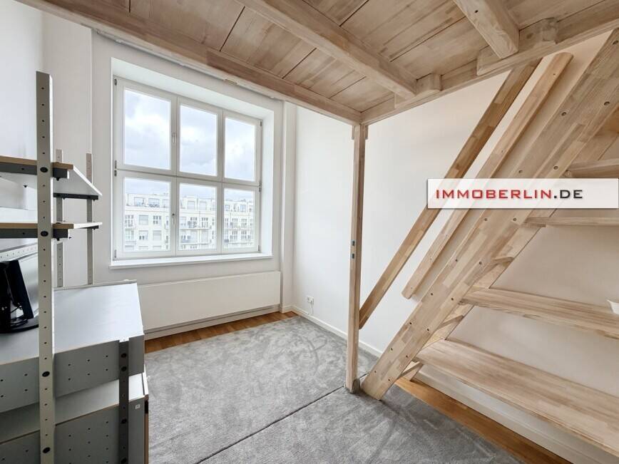 IMMOBERLIN.DE - Toplage im Baudenkmal! Kernsaniertes Loft mit Pkw-Stellplatz – Berlin – Vorschaubild 5