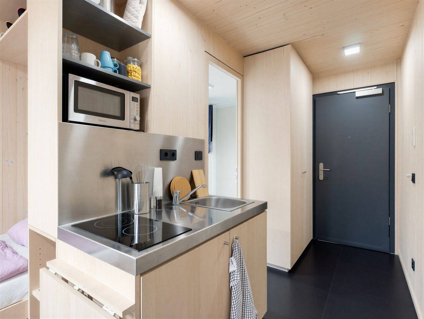 Möblierte all-inclusive Wohnung in direkter S-Bahn Nähe | Basic Bude – Hamburg – Vorschaubild 4