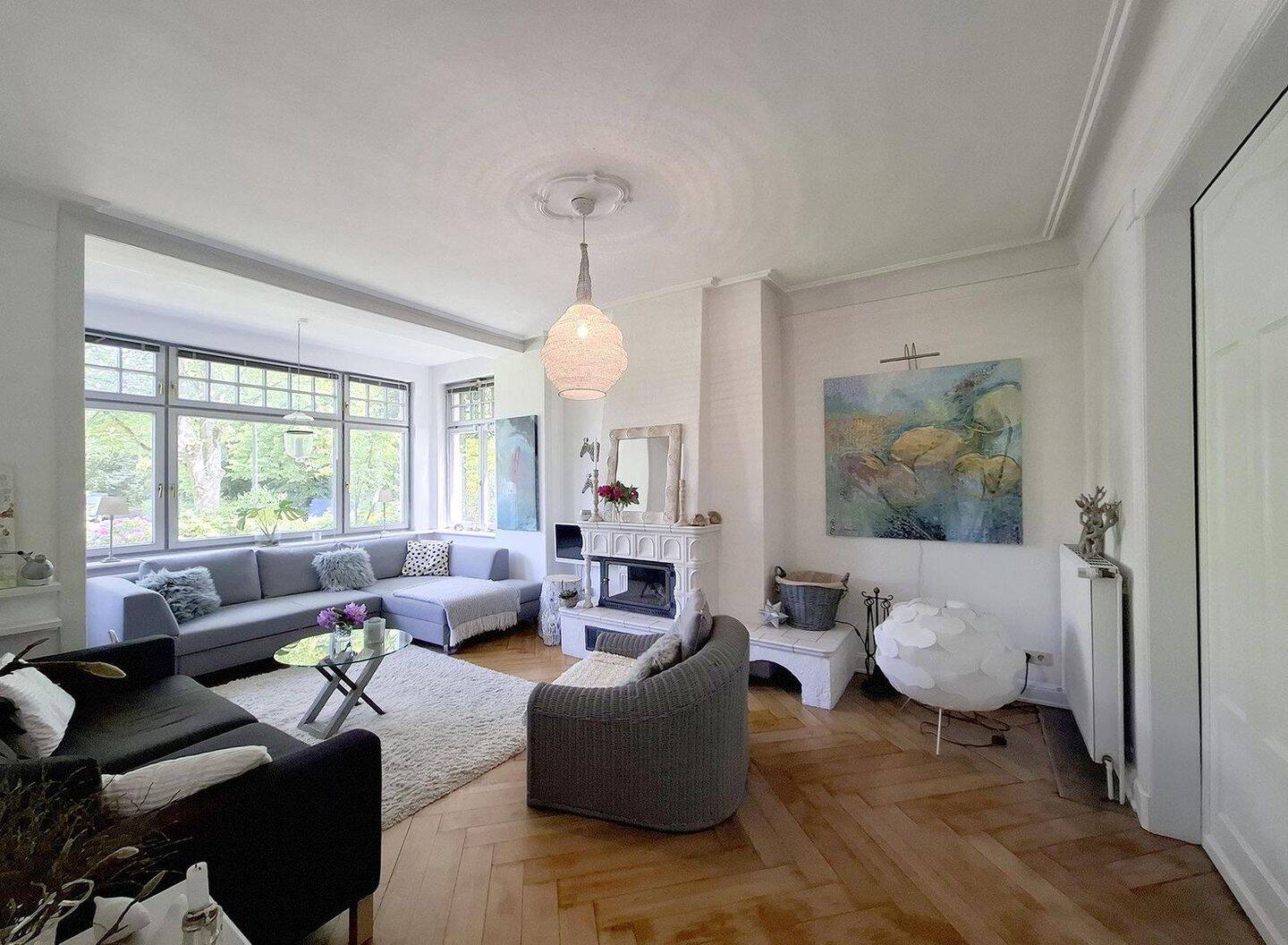 Charmante Jugendstilvilla mit Charakter und Gartenidylle in exklusiver Wohnlage Hamburg-Rahlstedts – Hamburg – Vorschaubild 4