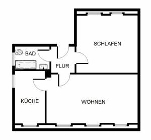 Wohlfühlwohnung: schöne 2-Zimmer-Dachgeschosswohnung – 44339 Dortmund – Vorschaubild 6