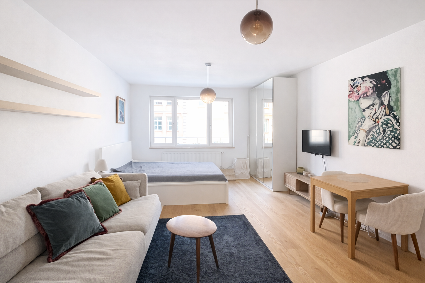 Modernes, voll möbliertes Design-Apartment in St. Johannis WE 2 – Nürnberg – Vorschaubild 2
