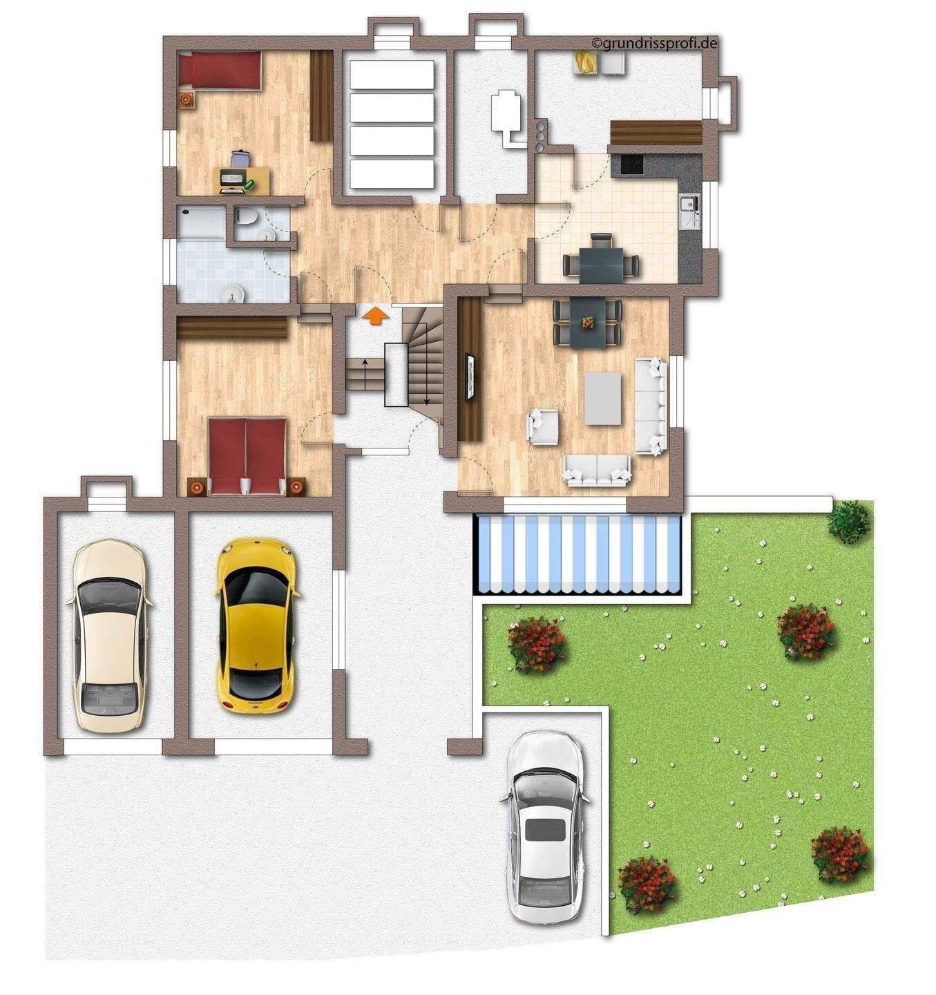 Wohnhaus mit traumhafter Aussicht – ideal für Familie, Generationenwohnen & Homeoffice! – Grünsfeld – Vorschaubild 8