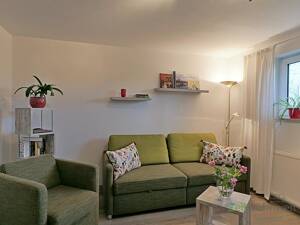 (EF0641_M) Dresden: Schönfeld, kleine ruhige 2-Zimmer-Wohnung mit eigener Terrasse in grüner Randlage, WLAN inkl. – 1328 Dresden – Vorschaubild 2