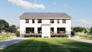 großartiger NEUBAU am Wasser - erste Reihe / fair eingepreist / provisionsfrei / grundsolide / nur 4 WE`s / große Gärten – 6132 Halle (Saale) – Vorschaubild 4