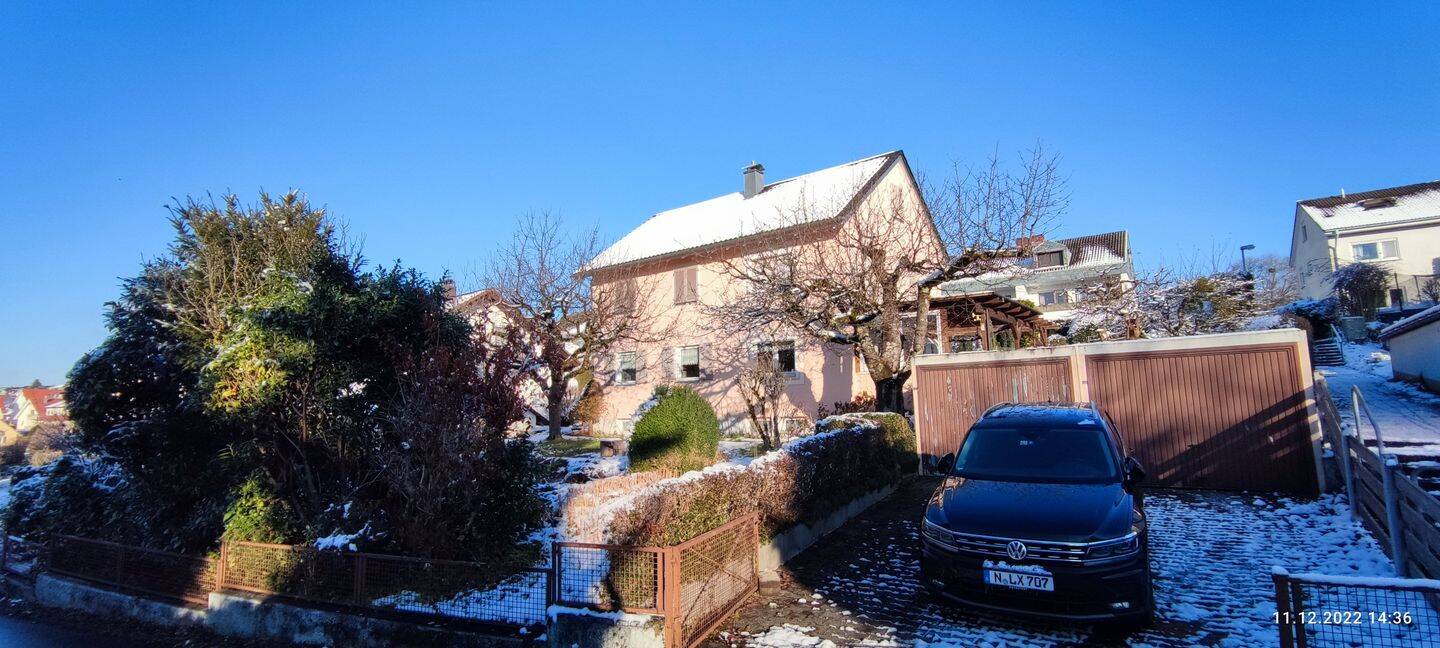 Freistehendes Zweifamilienhaus mit großem Garten, Terrasse, optional ausgebautes DG – ideal für Familie/Mehrgeneration oder Wohnen + Homeoffice – Tettnang – Vorschaubild 4