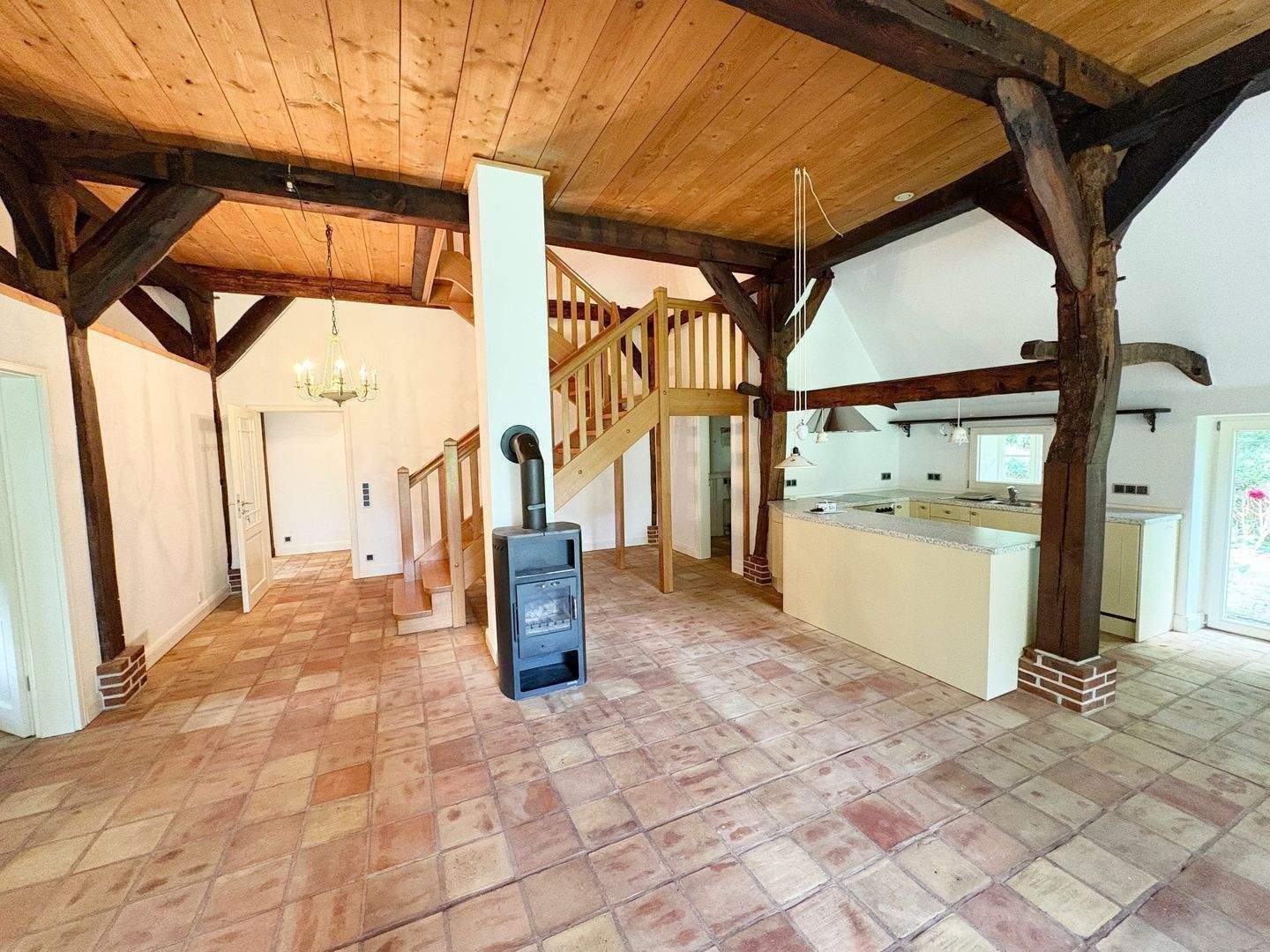Exklusives Reetdachhaus mit Scheune – Ruhe und Natur pur – Engelschoff – Vorschaubild 5