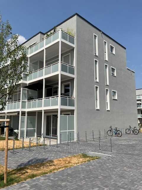 Schicke 1-Zimmer-Single-Wohnung mit offenem Schnitt in moderner Wohnanlage