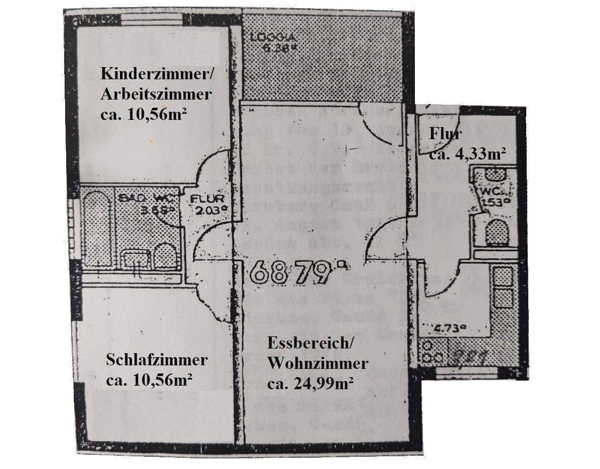 Perfekte Kapitalanlage - gepflegte 3-Zimmer Wohnung direkt am See gelegen – Nürnberg – Vorschaubild 3