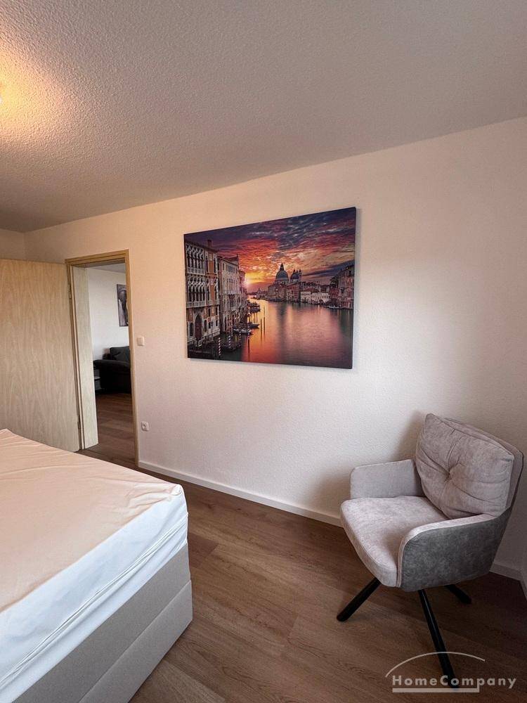 Möblierte 2-Zimmer-Wohnung mit Balkon am Lerchenauer See – München – Vorschaubild 9