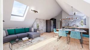 Fertiggestellte 3-Zimmer Neubauwohnung im DG - KfW 40 - Whg. Nr. 8 – 79112 Freiburg im Breisgau – Vorschaubild 5