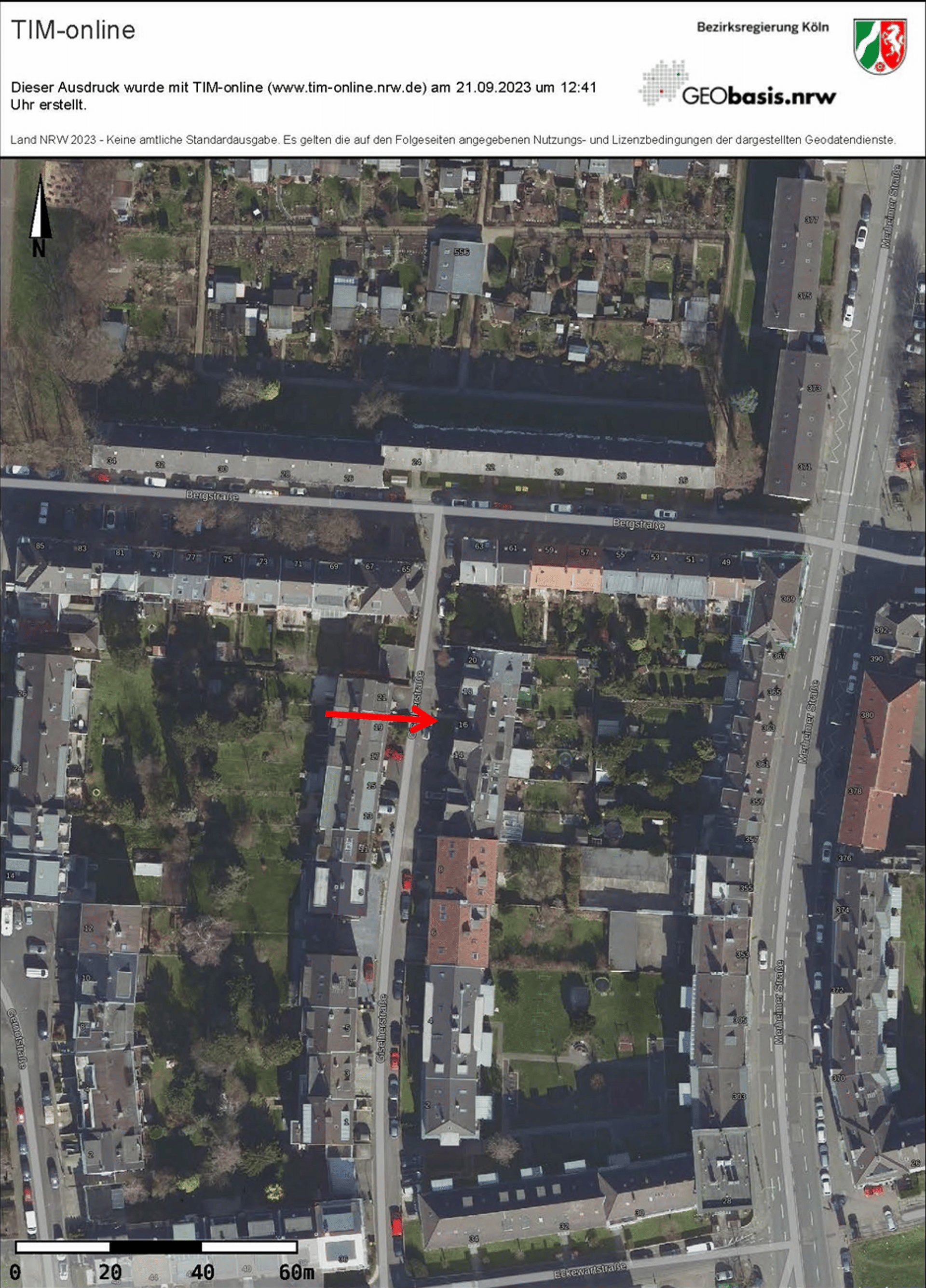 Reihenmittelhaus in 50739 Köln mit 176 m² kaufen