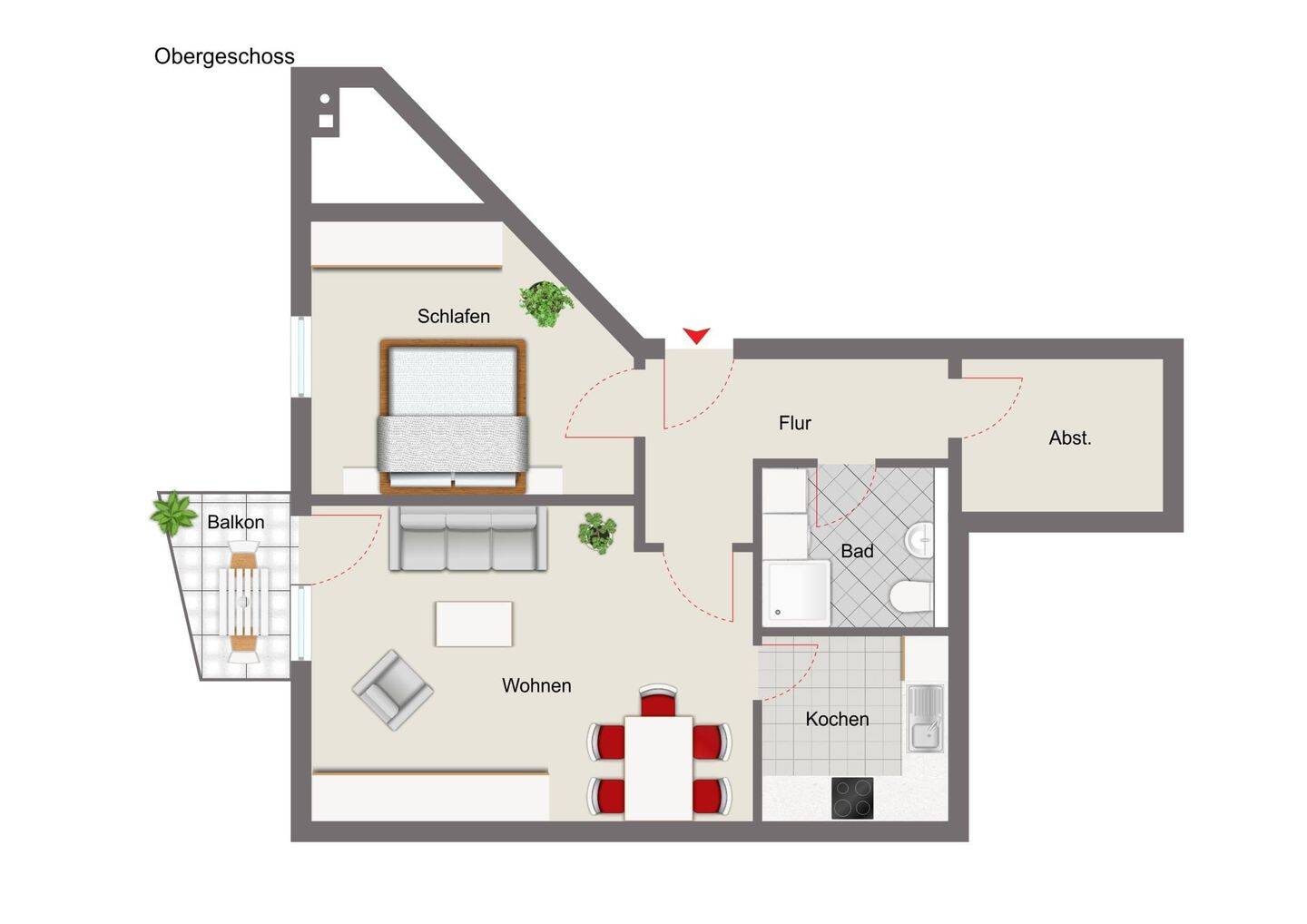 Schöne Wohnung für Kapitalanleger! – Magdeburg – Vorschaubild 4