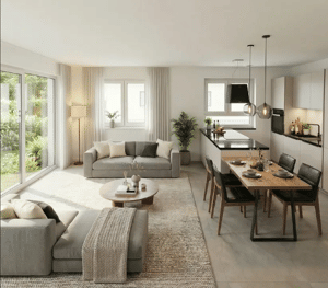 NEUBAU 2026 I Premium-Reihenhaus mit großem Garten & Miele-Geräte I 124qm I Erstbezug I – 14476 Potsdam – Vorschaubild 7