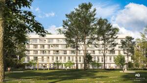 4-Zi-Whg. mit 2 großzügigen Tageslichtbädern, davon 1 en suite u. großzügigem Balkon zum Park – 81735 München – Vorschaubild 3