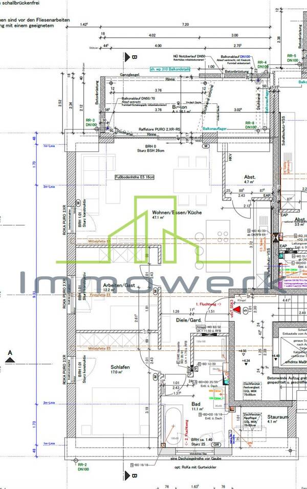 Dachgeschosswohnung in 89331 Burgau mit 82 m² kaufen