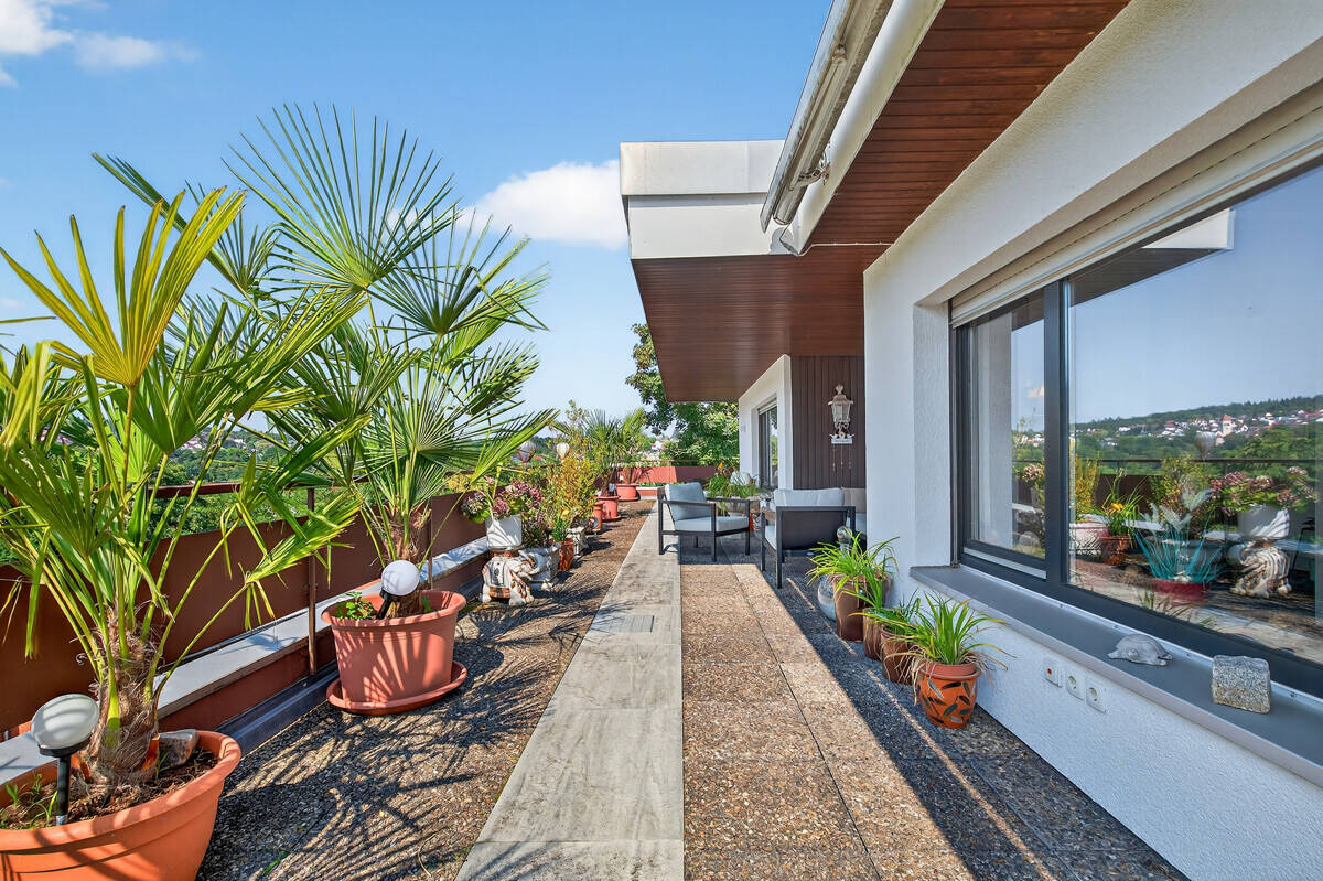 Exklusive 4,5-Zimmer-Penthousewohnung mit großzügiger Dachterrasse und Doppelgarage – Pforzheim – Vorschaubild 6