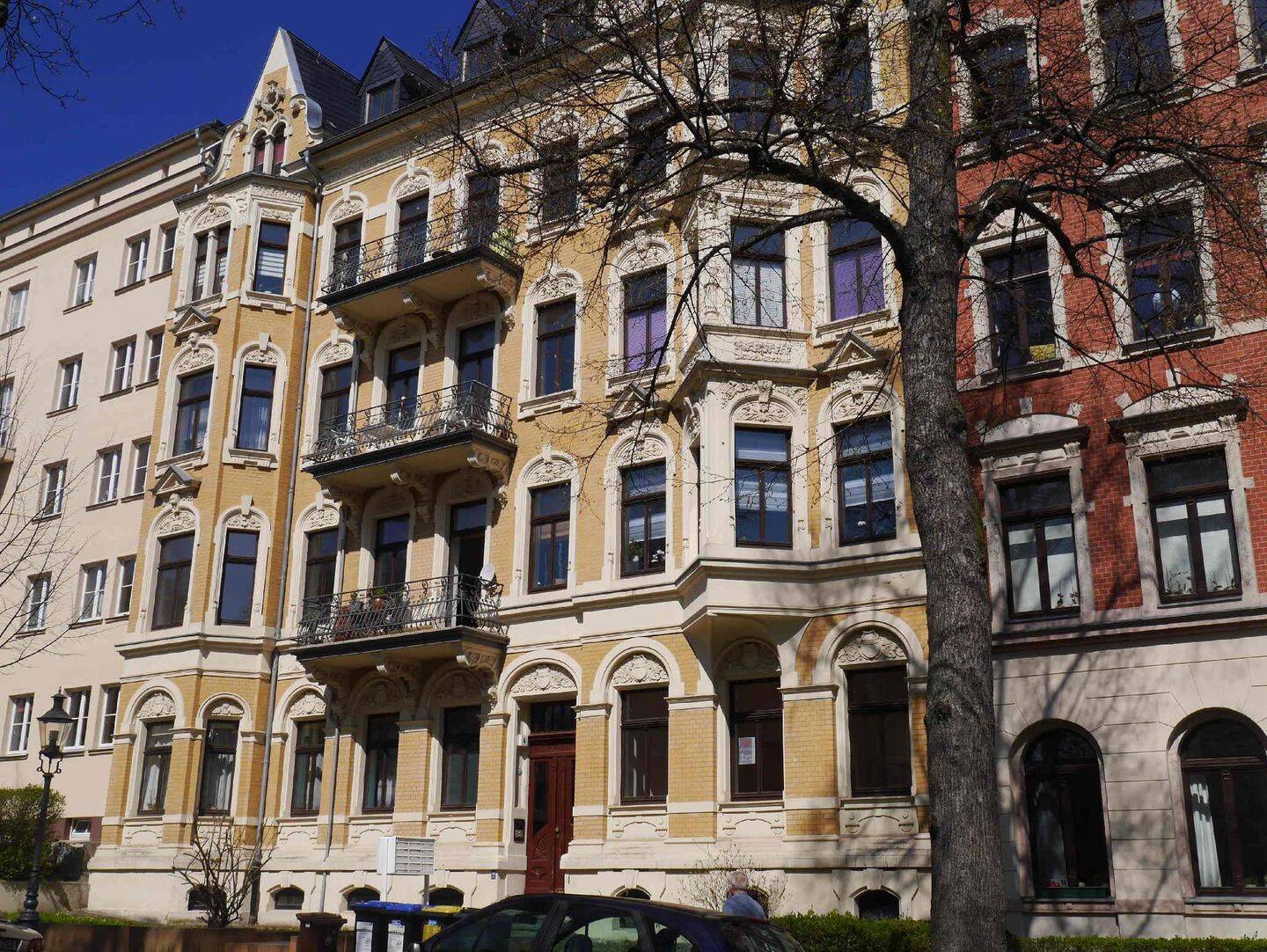 Kaßberg 3 Raum Wohnung mit Balkon und Einbauküche – Chemnitz – Vorschaubild 5