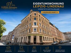 Vermietete 2-Zimmer-Eigentumswohnung am Lindenauer Markt!!! – 4177 Leipzig – Vorschaubild 1