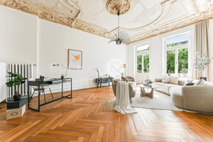 Repräsentative Altbauwohnung in begehrter Lage von HH-Harvestehude – 20144 Hamburg – Vorschaubild 2