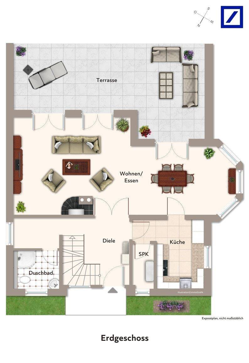 Idylle pur: Einfamilienhaus mit Kamin, Teich & Terrasse - Sofort verlieben! – Berlin – Vorschaubild 8