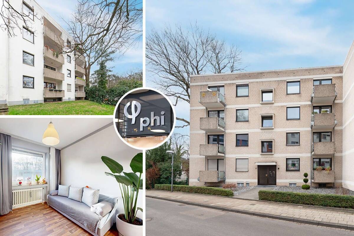 PHI AACHEN - Vermietetes Dreizimmerdomizil mit Balkon, Loggia und Garage in Aachen! – 52064 Aachen – Bild 1 von 3
