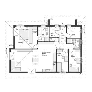 Wohnen auf einer Ebene: Dein moderner Bungalow in Bremen – 28777 Bremen – Vorschaubild 2