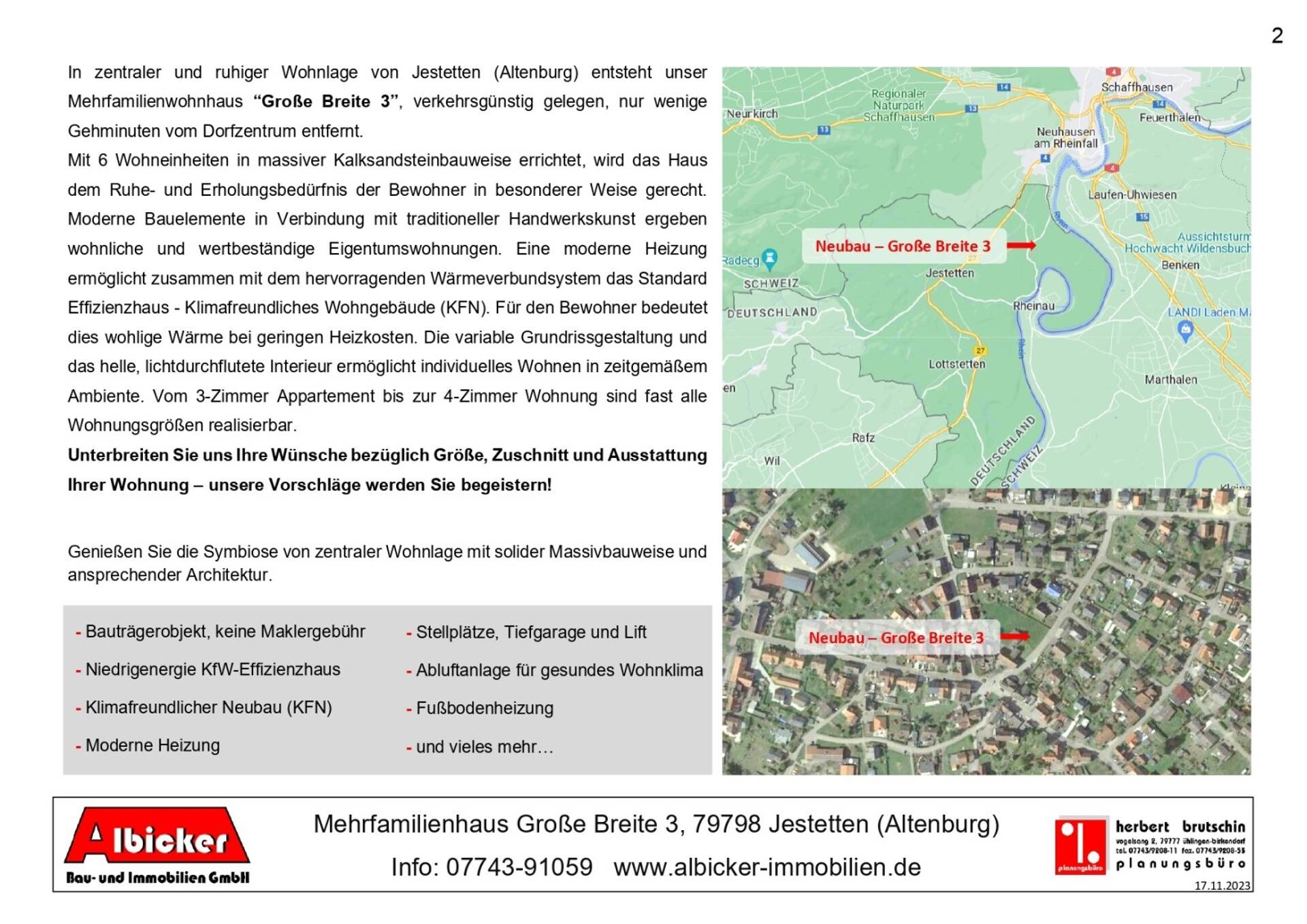 Rohdachboden in 79798 Jestetten-Altenburg mit 104 m² kaufen