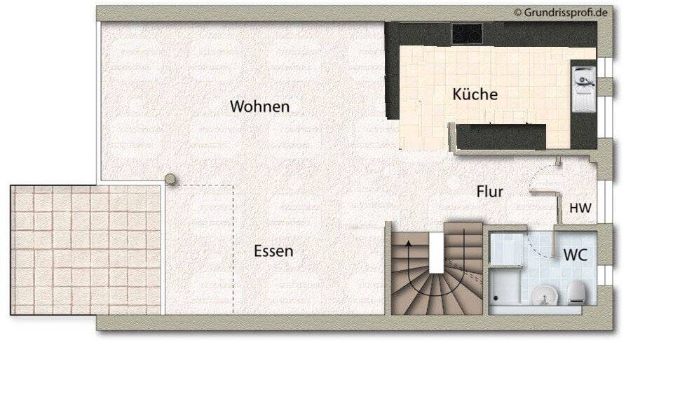 Exklusives Wohnen direkt an der Fulda! Lichtdurchflutete Maisonettewohnung mit Wasserblick in Kassel-Unterneustadt – Kassel – Vorschaubild 6