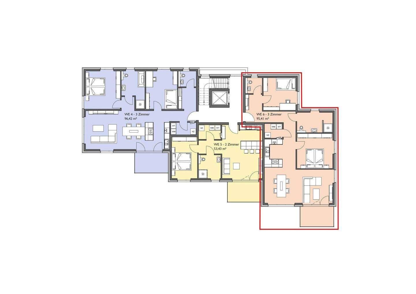 Exklusiver Neubau: 3-Zimmer-Wohnung in Kirchlengern