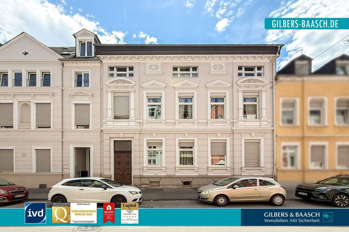Trier: Exklusive Maisonette-Eigentumswohnung in Innenstadtlage mit Aufzug & Tiefgaragenstellplatz – 54292 Trier – Bild 1 von 9