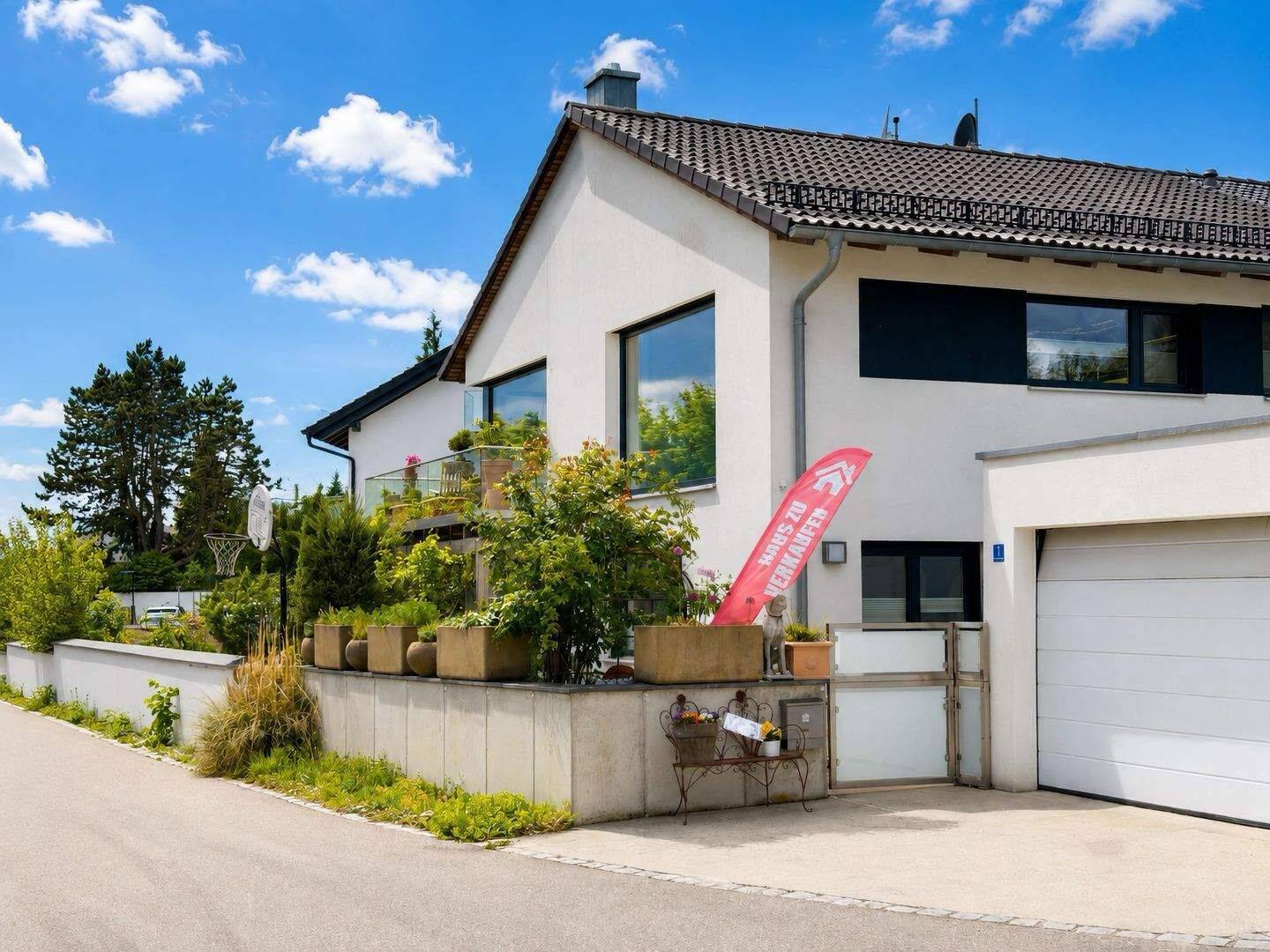 Wohnen neu definiert - Architektenhaus mit Garten, Sonnendeck und Alpenblick – Glonn – Vorschaubild 9