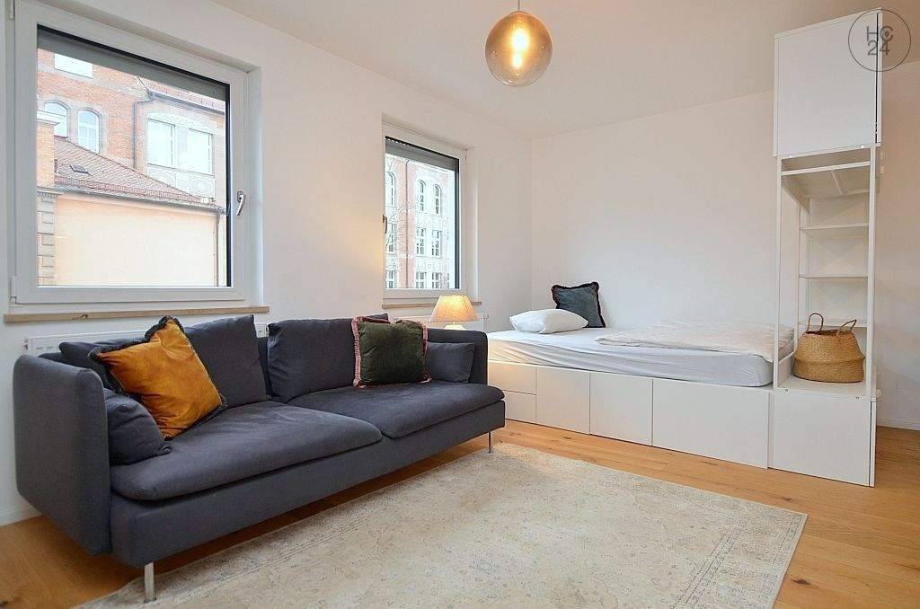 Exklusiv möbliertes 1-Zimmer-Apartment mit WLAN in St.-Johannis – Nürnberg – Vorschaubild 6