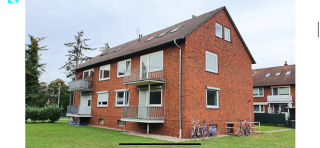 3 ZKB Erdgschosswohnung mit Balkon in Meppen, Steenbrede zu vermieten