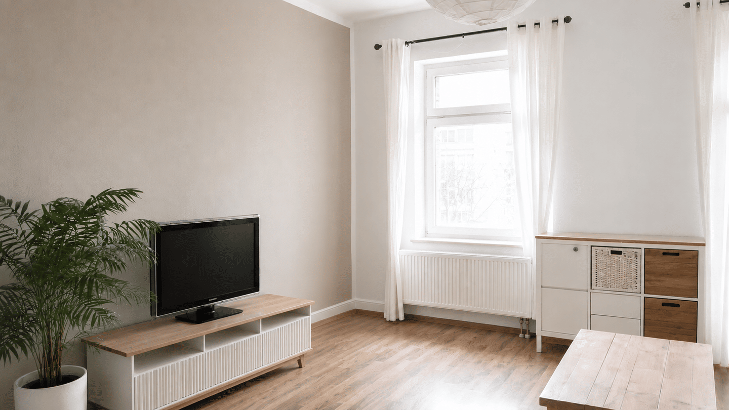 Charmante Altbauwohnung mit Balkon, Lift und Tageslichtbad – Leipzig – Vorschaubild 2