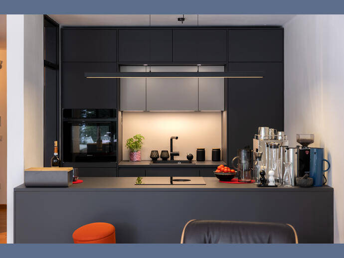 Möbliert: Maisonettewohnung mit Designer-Ambiente – München – Vorschaubild 7