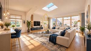 Bezugsfreies Dachgeschoß im Altbau mit Neubau-Standard! Einziehen, wohlfühlen und Zuhause sein! – 4279 Leipzig – Vorschaubild 3