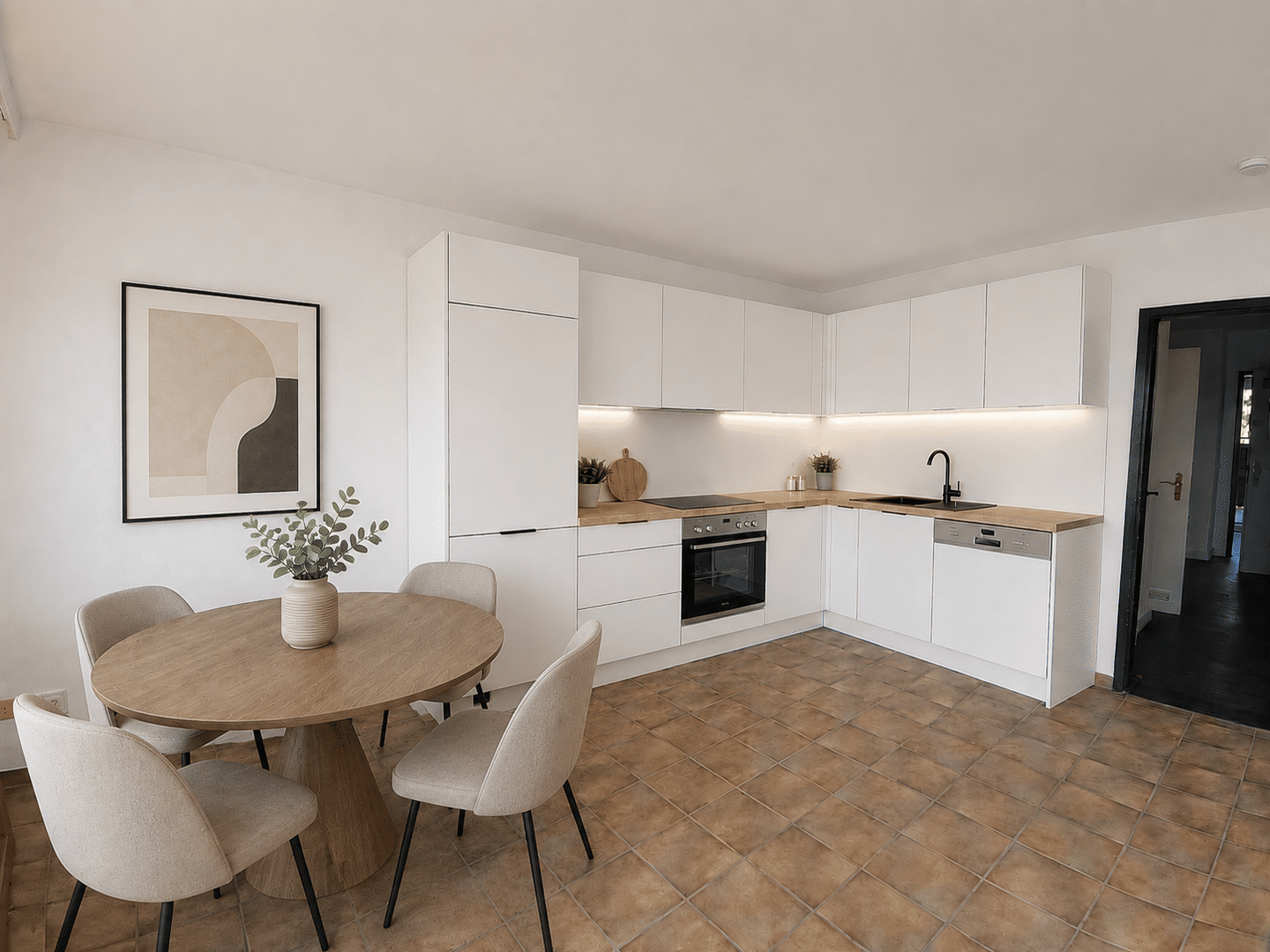 Krefeld-City, Ostwall 71 - 2 Zimmer-Wohnung im 5.OG mit 2 Balkonen und Aufzug für max. 2 Personen zum zeitnahen Einzug !!